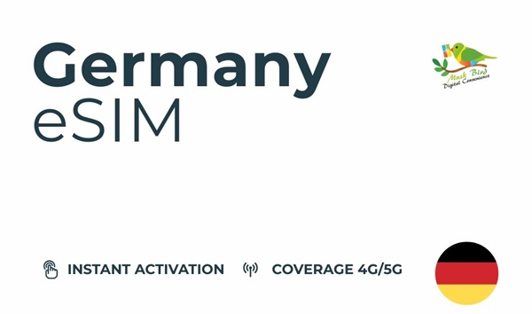eSIM, Unlimited, 15 Days, Germany, Throttled