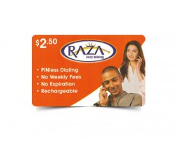 Raza calling card